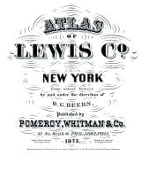 Lewis County 1875 